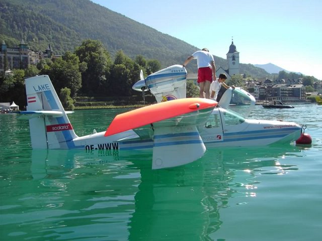 Motorflugunion Klosterneuburg, Scalaria Air Challenge, Lake LA4-200EP, OE-WWW